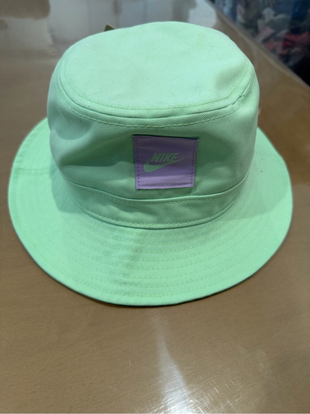 Nike Kids' Mint Green Bucket Hat new - Picture 2 of 5